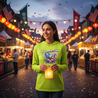 US Celebrates 250 Long Sleeve Hooded Tee - BUTTERFLY - US Celebrates 250