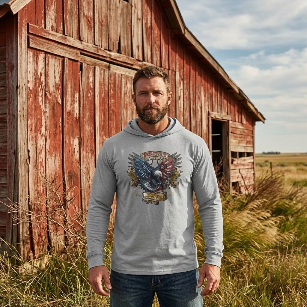 US Celebrates 250 Long Sleeve Hooded Tee - EAGLE AF - US Celebrates 250