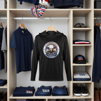 US Celebrates 250 Long Sleeve Hooded Tee - EG CRST - US Celebrates 250