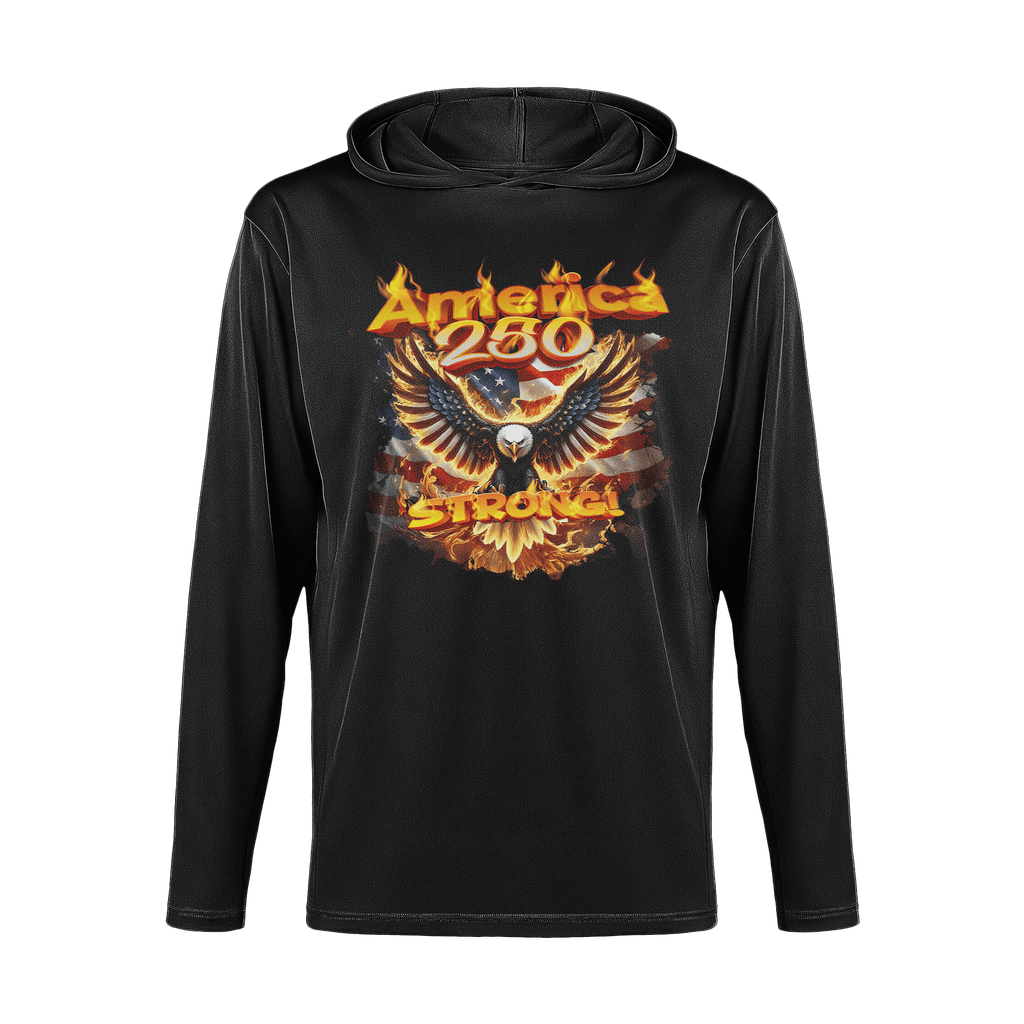 US Celebrates 250 Long Sleeve Hooded Tee - EG FR - US Celebrates 250