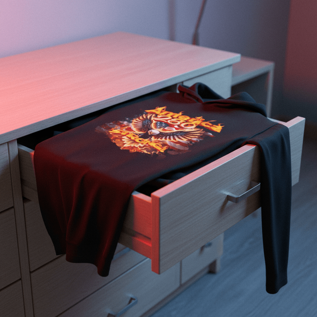 US Celebrates 250 Long Sleeve Hooded Tee - EG FR - US Celebrates 250