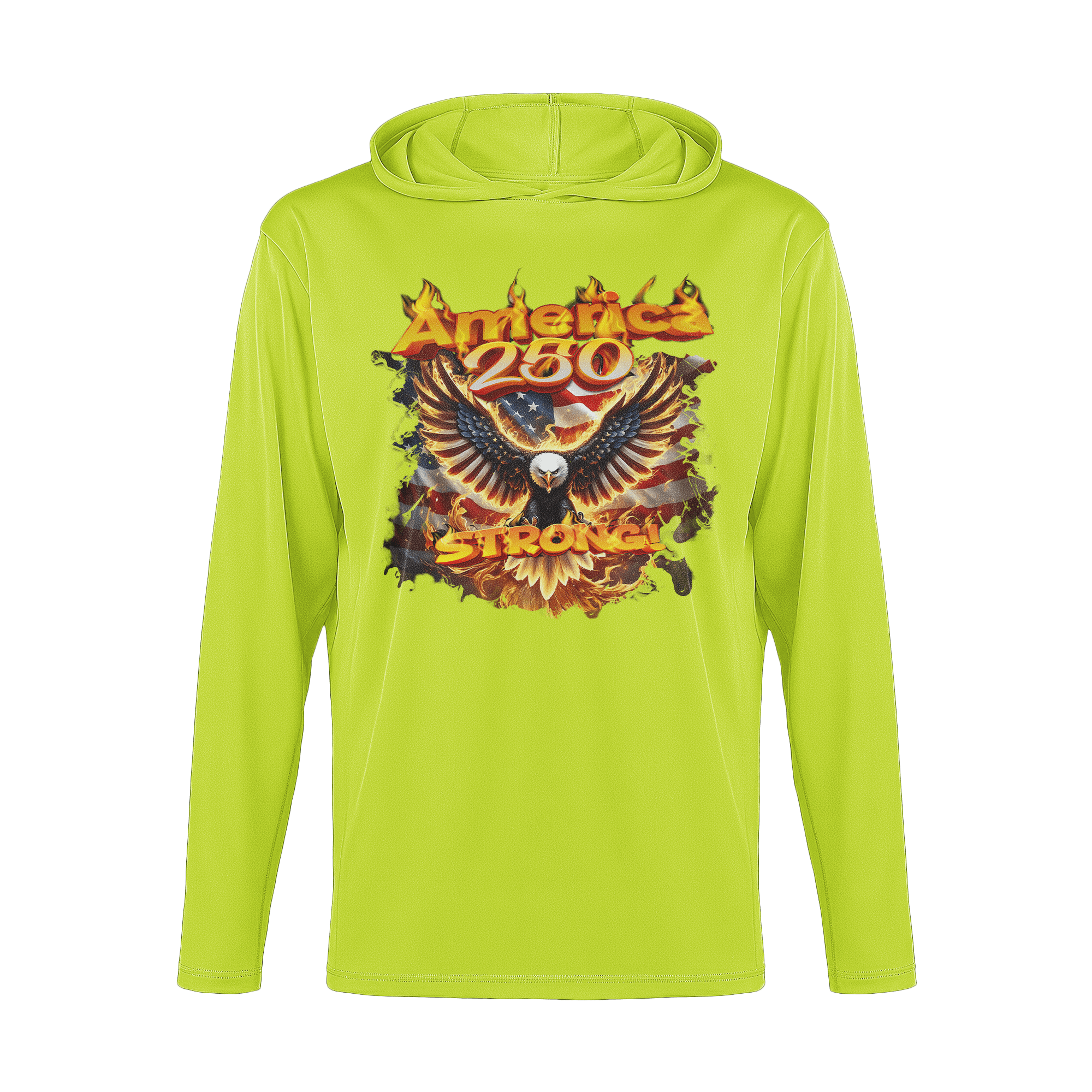 US Celebrates 250 Long Sleeve Hooded Tee - EG FR - US Celebrates 250