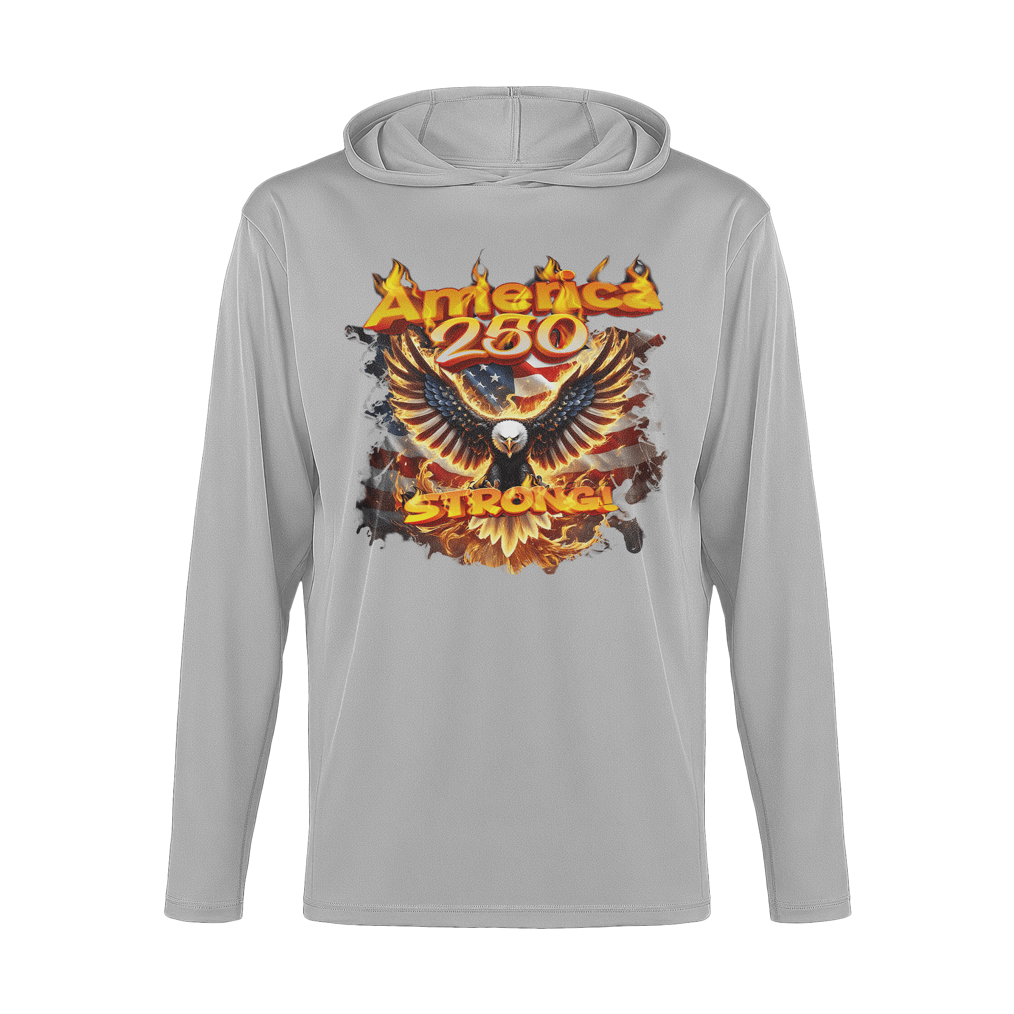 US Celebrates 250 Long Sleeve Hooded Tee - EG FR - US Celebrates 250