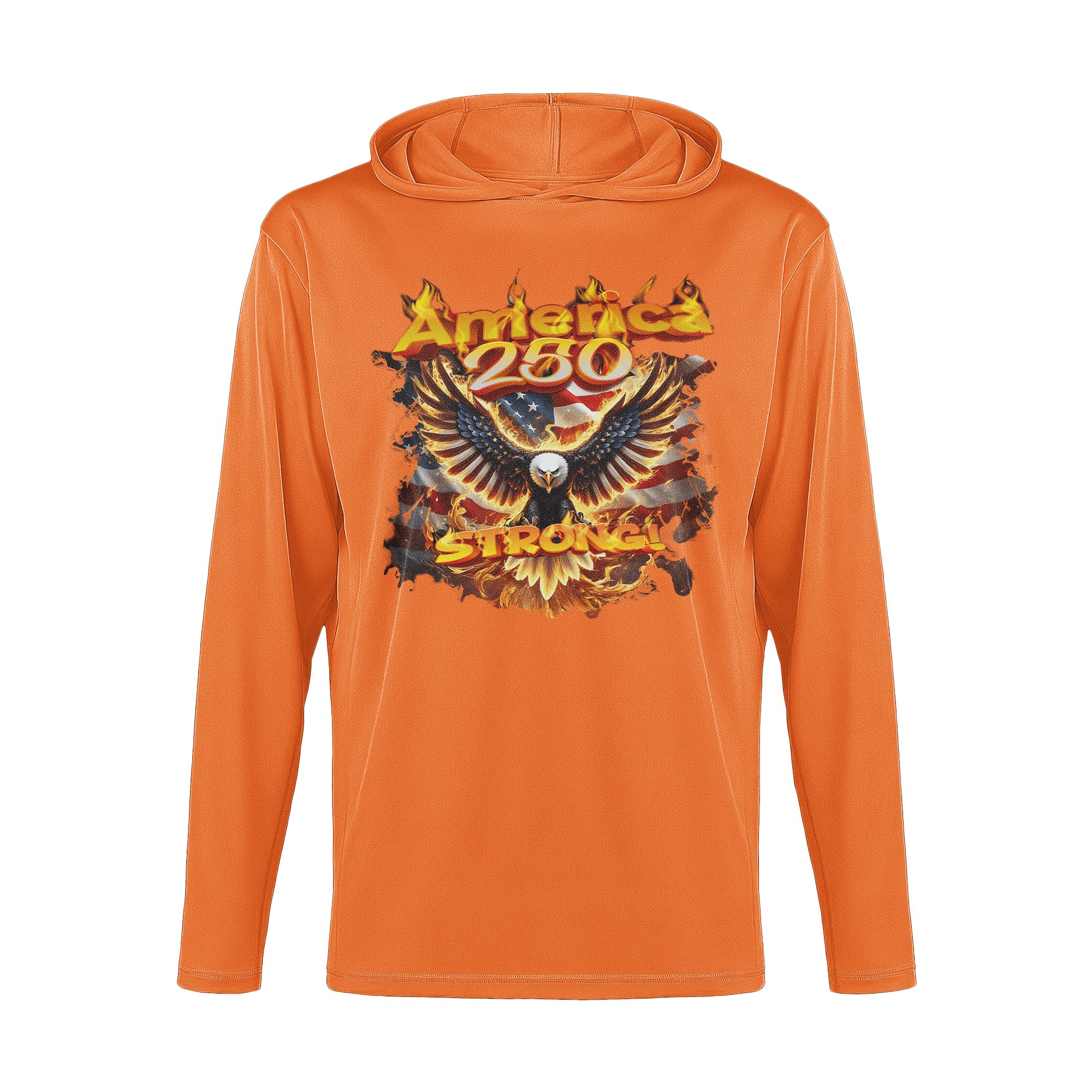 US Celebrates 250 Long Sleeve Hooded Tee - EG FR - US Celebrates 250