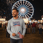 US Celebrates 250 Long Sleeve Hooded Tee - FEATHER - US Celebrates 250