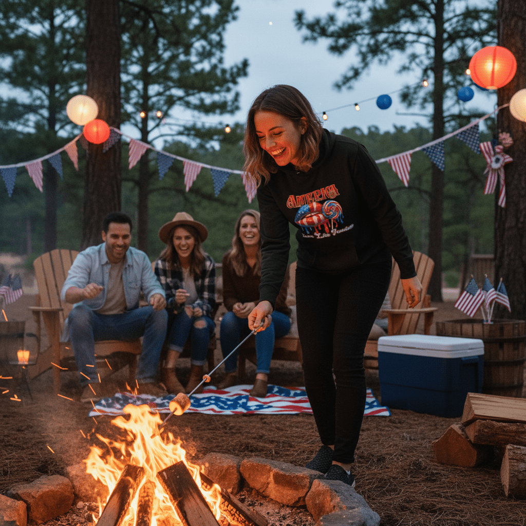 US Celebrates 250 Long Sleeve Hooded Tee - FREEDOM - US Celebrates 250