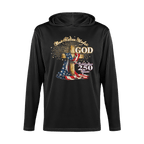US Celebrates 250 Long Sleeve Hooded Tee - GOD - N - CTY - US Celebrates 250