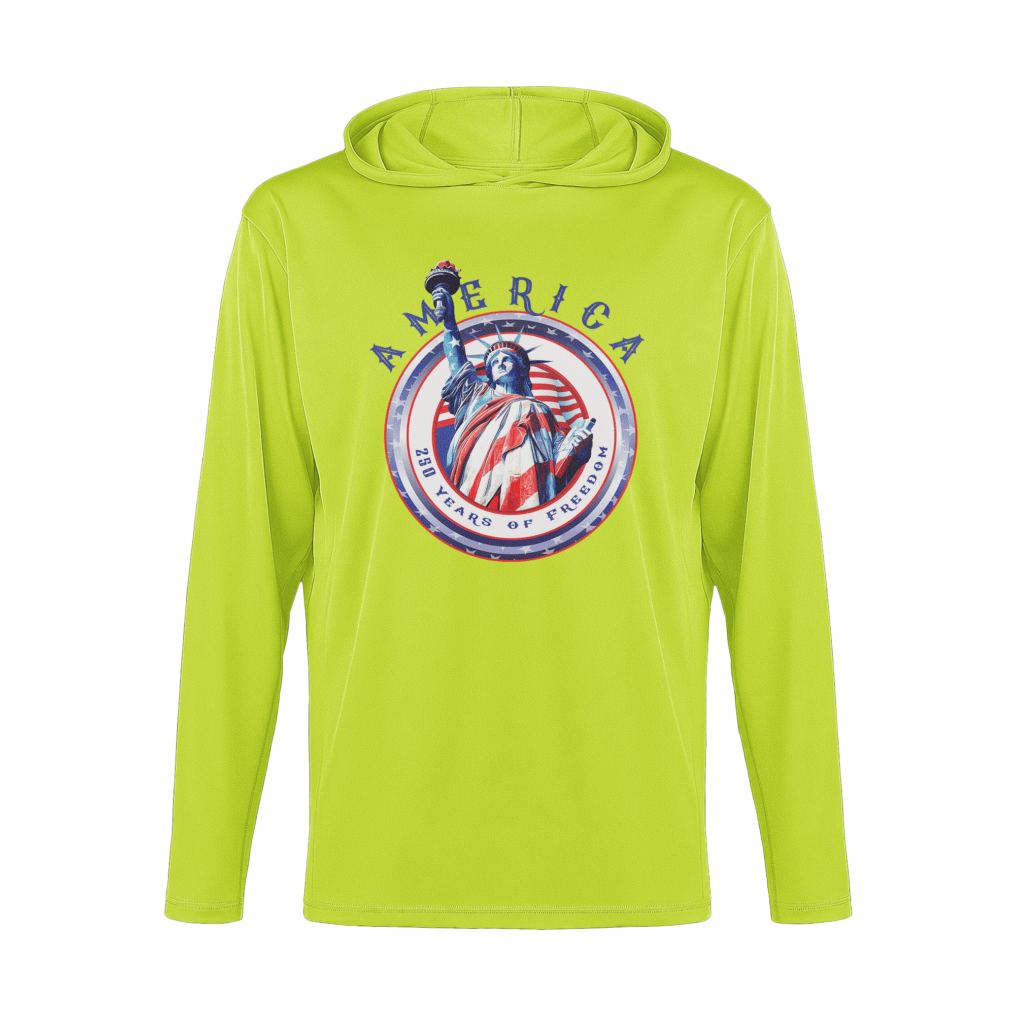 US Celebrates 250 Long Sleeve Hooded Tee - LBRT250 - 2 - US Celebrates 250