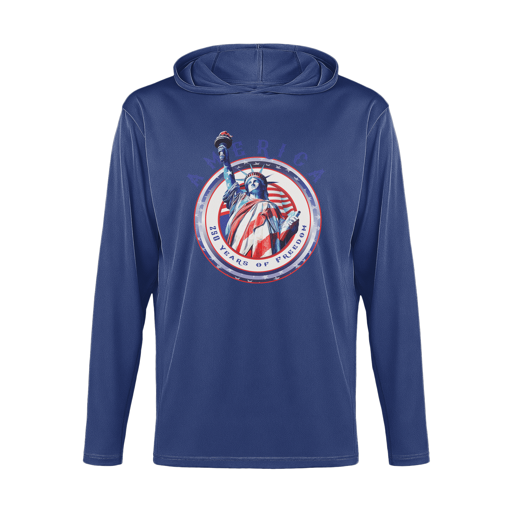 US Celebrates 250 Long Sleeve Hooded Tee - LBRT250 - 2 - US Celebrates 250