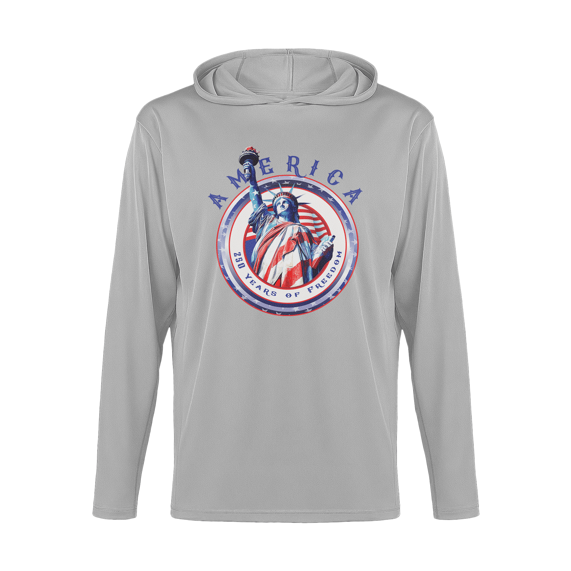 US Celebrates 250 Long Sleeve Hooded Tee - LBRT250 - 2 - US Celebrates 250