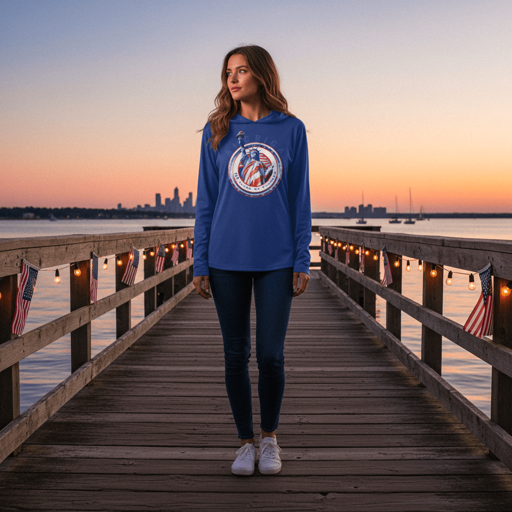 US Celebrates 250 Long Sleeve Hooded Tee - LBRT250 - 2 - US Celebrates 250