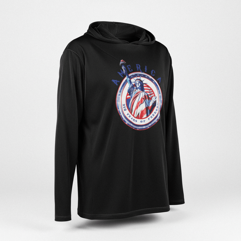 US Celebrates 250 Long Sleeve Hooded Tee - LBRT250 - 2 - US Celebrates 250