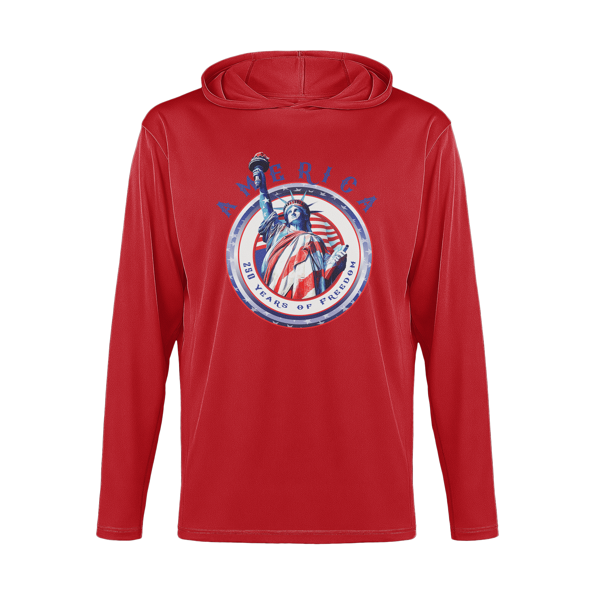 US Celebrates 250 Long Sleeve Hooded Tee - LBRT250 - 2 - US Celebrates 250