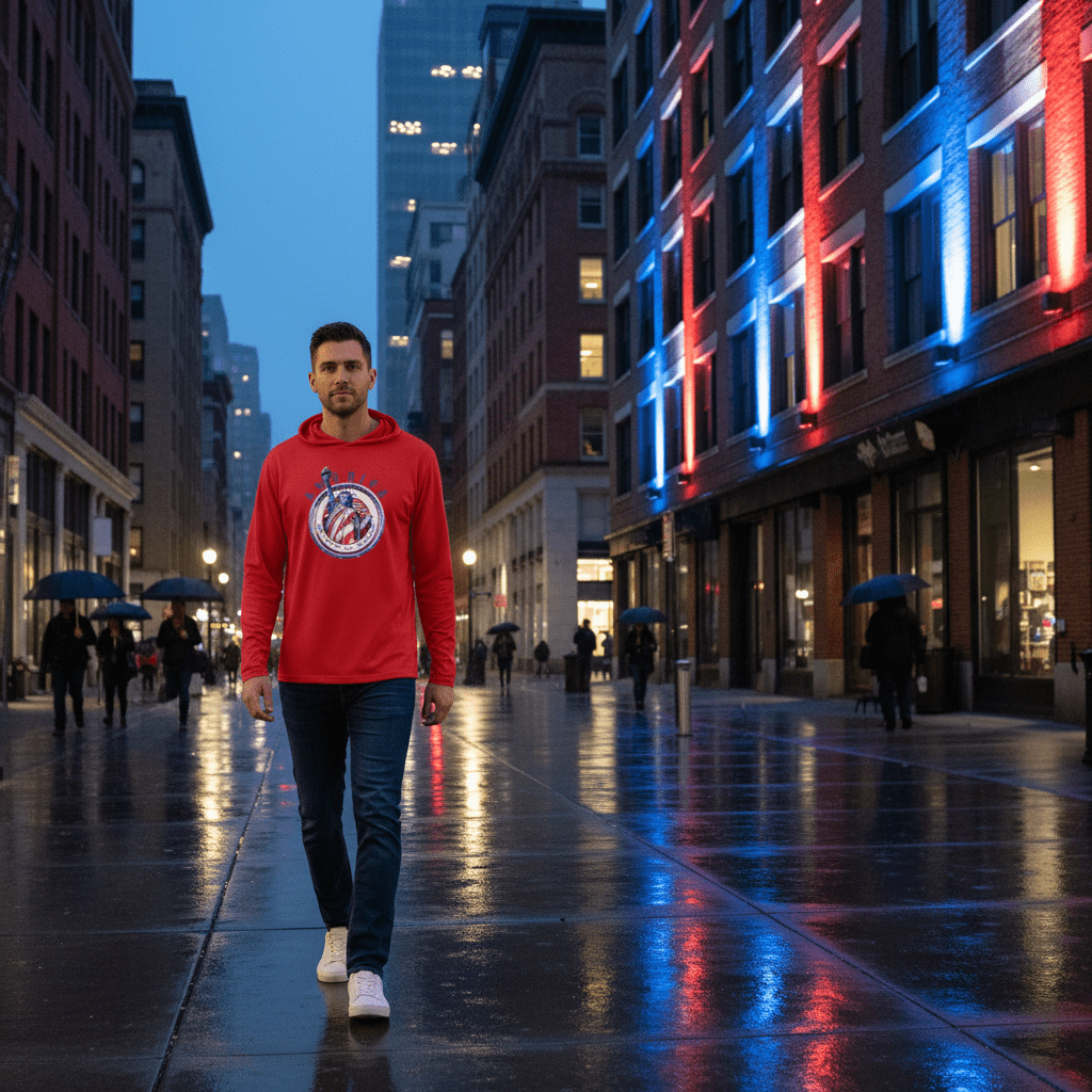US Celebrates 250 Long Sleeve Hooded Tee - LBRT250 - 2 - US Celebrates 250
