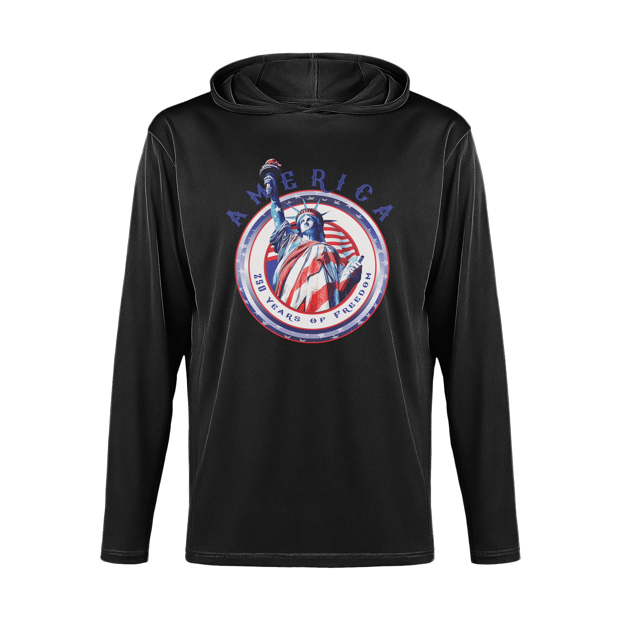 US Celebrates 250 Long Sleeve Hooded Tee - LBRT250 - 2 - US Celebrates 250
