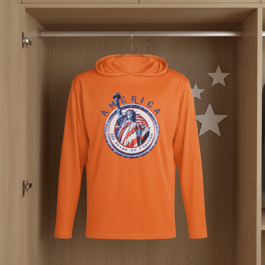 US Celebrates 250 Long Sleeve Hooded Tee - LBRT250 - 2 - US Celebrates 250