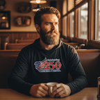 US Celebrates 250 Long Sleeve Hooded Tee - MAIN LOGO - US Celebrates 250