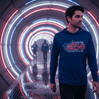 US Celebrates 250 Long Sleeve Hooded Tee - MAIN LOGO - US Celebrates 250