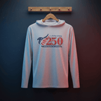 US Celebrates 250 Long Sleeve Hooded Tee - MAIN LOGO - US Celebrates 250
