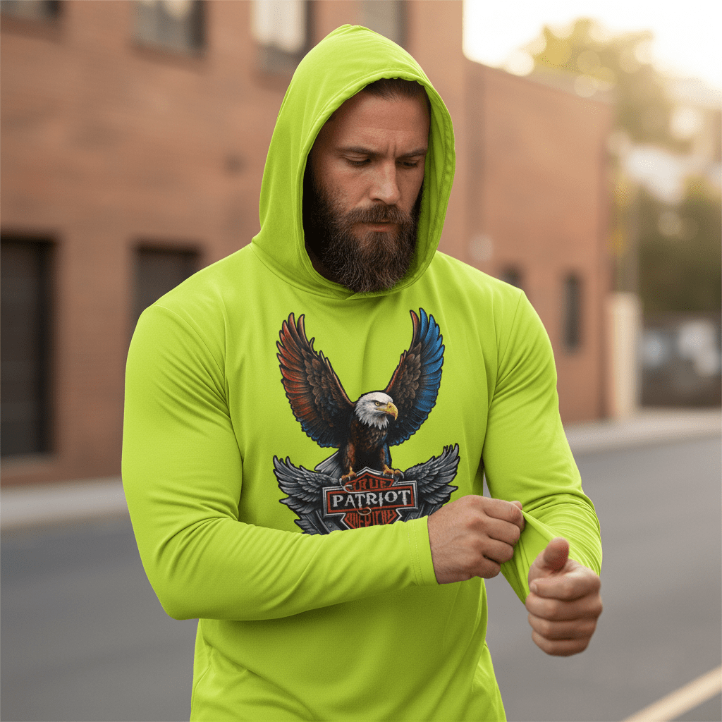US Celebrates 250 Long Sleeve Hooded Tee - PATRT EG - US Celebrates 250