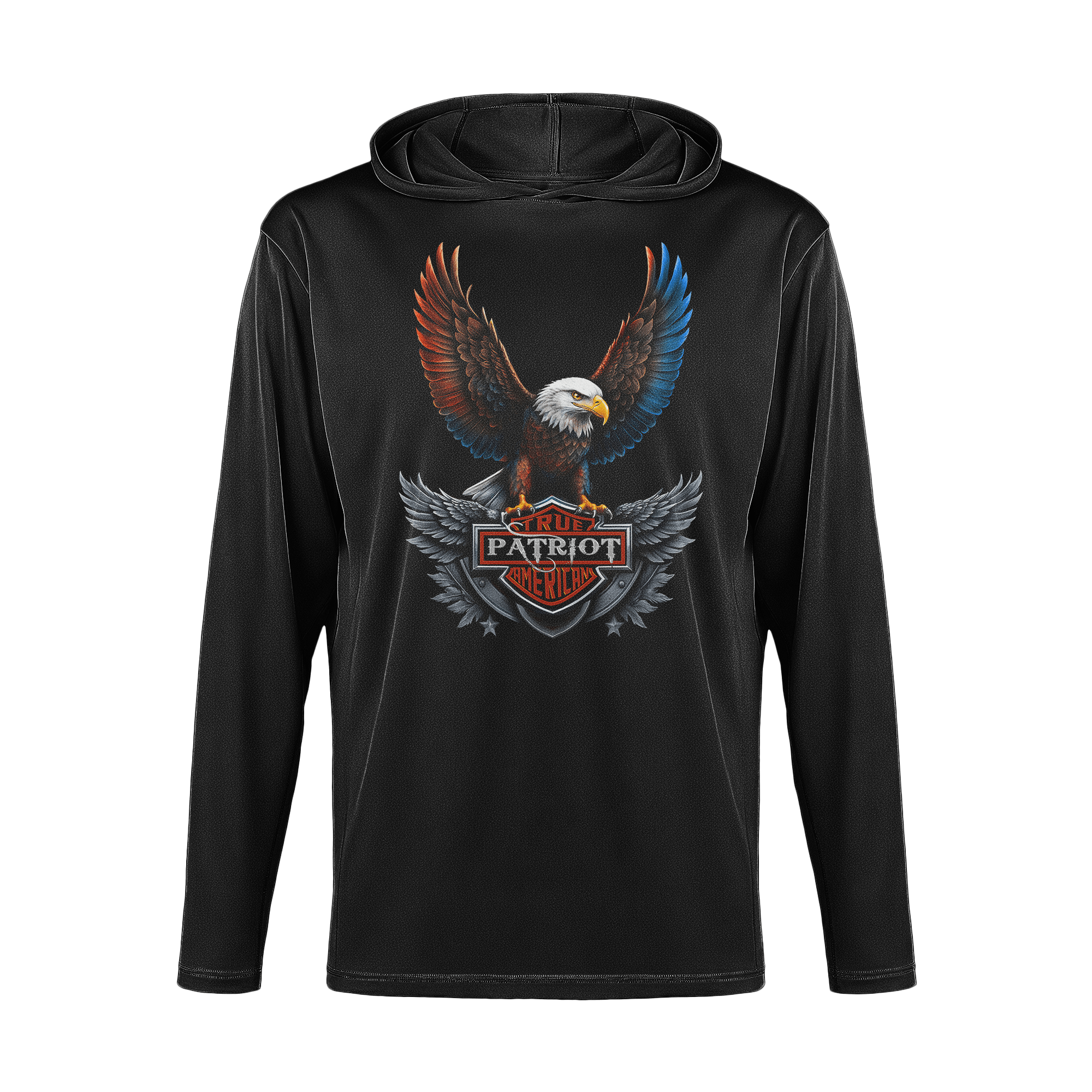 US Celebrates 250 Long Sleeve Hooded Tee - PATRT EG - US Celebrates 250