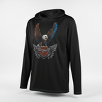 US Celebrates 250 Long Sleeve Hooded Tee - PATRT EG - US Celebrates 250