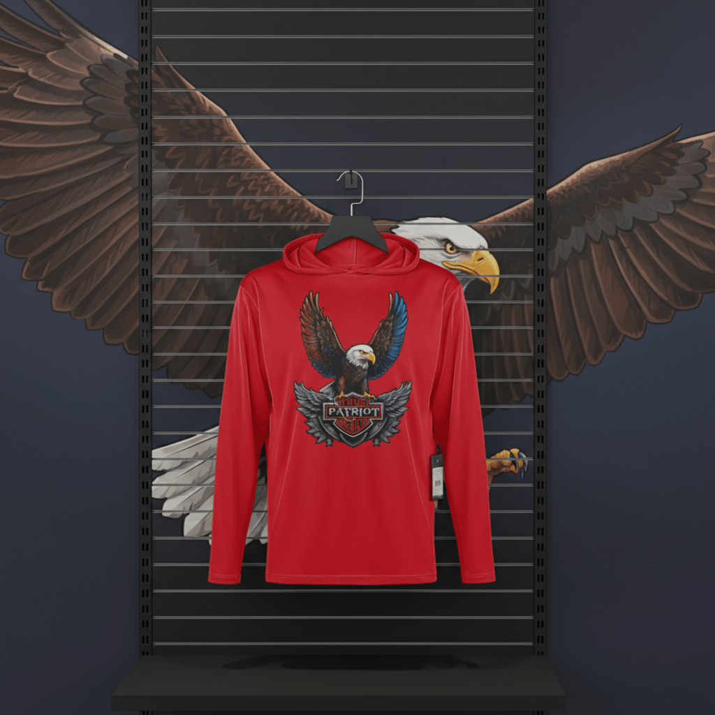 US Celebrates 250 Long Sleeve Hooded Tee - PATRT EG - US Celebrates 250