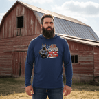 US Celebrates 250 Long Sleeve Hooded Tee - PIT JTTTI - US Celebrates 250