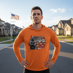 US Celebrates 250 Long Sleeve Hooded Tee - PIT JTTTI - US Celebrates 250