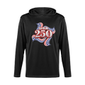 US Celebrates 250 Long Sleeve Hooded Tee - RIBBON - US Celebrates 250