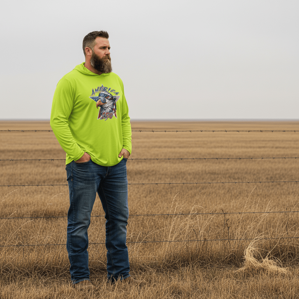 US Celebrates 250 Long Sleeve Hooded Tee - SPRSTR EG - US Celebrates 250