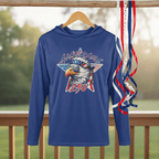 US Celebrates 250 Long Sleeve Hooded Tee - SPRSTR EG - US Celebrates 250