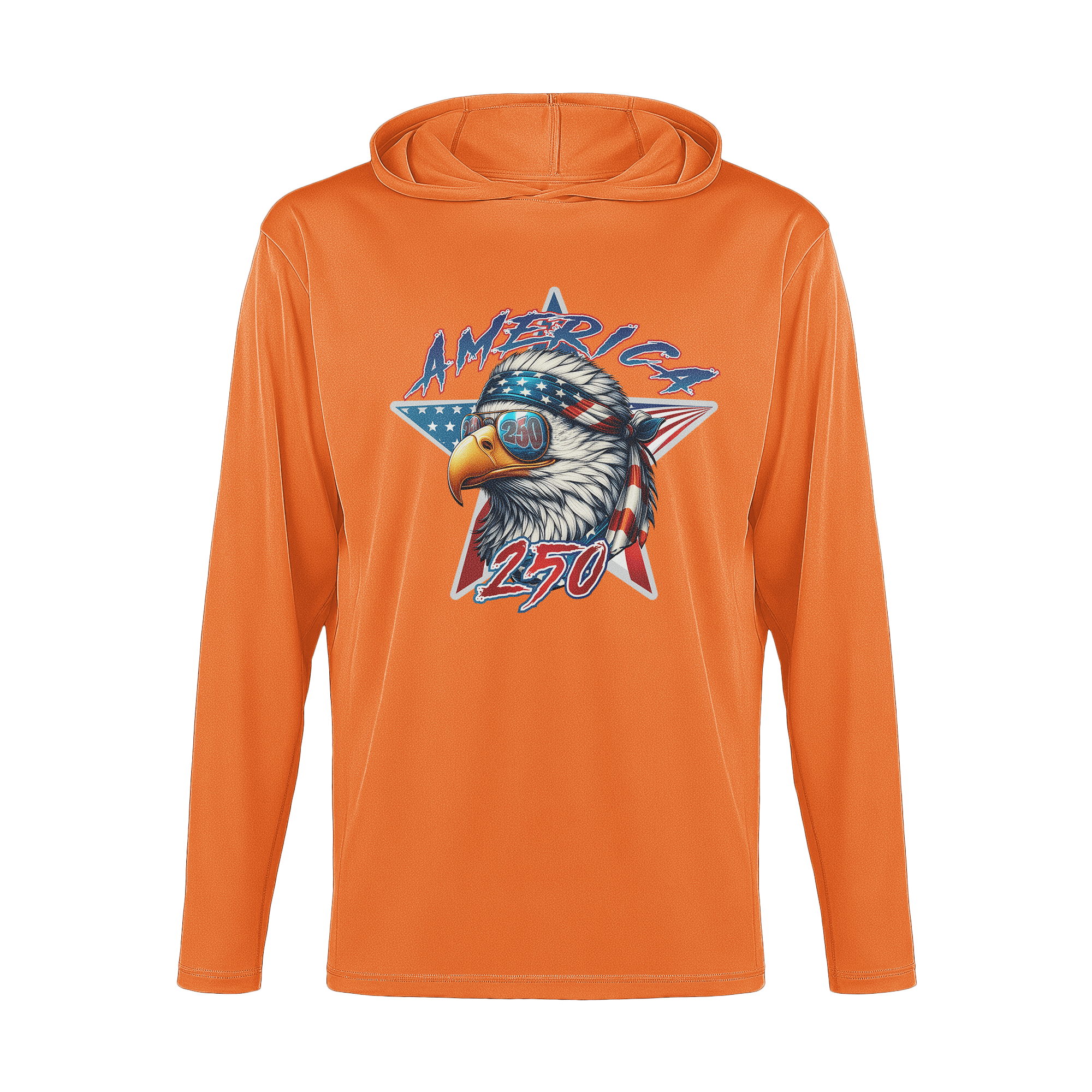 US Celebrates 250 Long Sleeve Hooded Tee - SPRSTR EG - US Celebrates 250