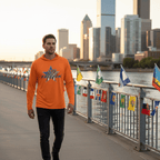 US Celebrates 250 Long Sleeve Hooded Tee - STAR FREE - US Celebrates 250