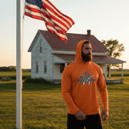 US Celebrates 250 Long Sleeve Hooded Tee - STAR FREE - US Celebrates 250