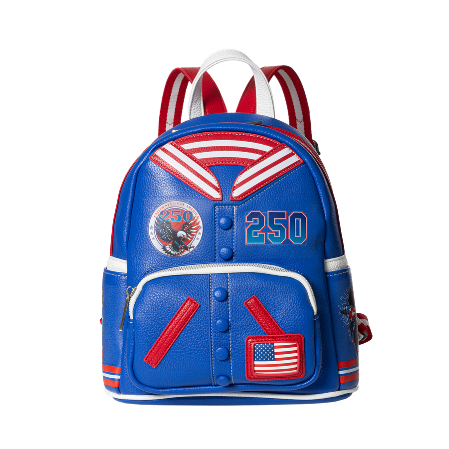 US Celebrates 250 MINI BACKPACK - Varsity Jacket Edition - US Celebrates 250