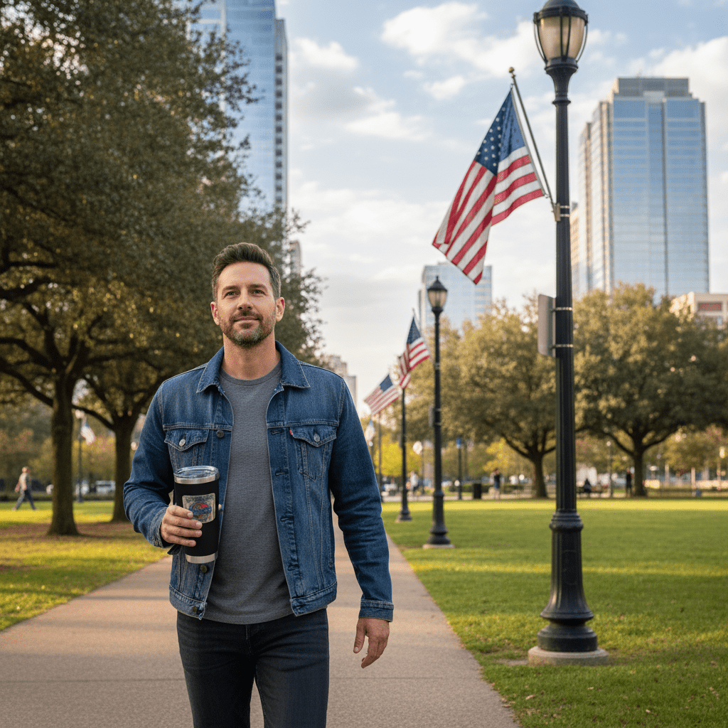 US Celebrates 250 Stainless Steel Tumbler - 20 oz 1776 - 2026 - US Celebrates 250