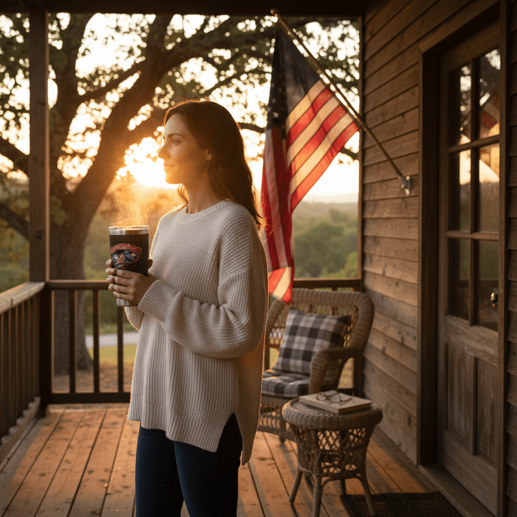 US Celebrates 250 Stainless Steel Tumbler - 20 oz BALLONS - US Celebrates 250