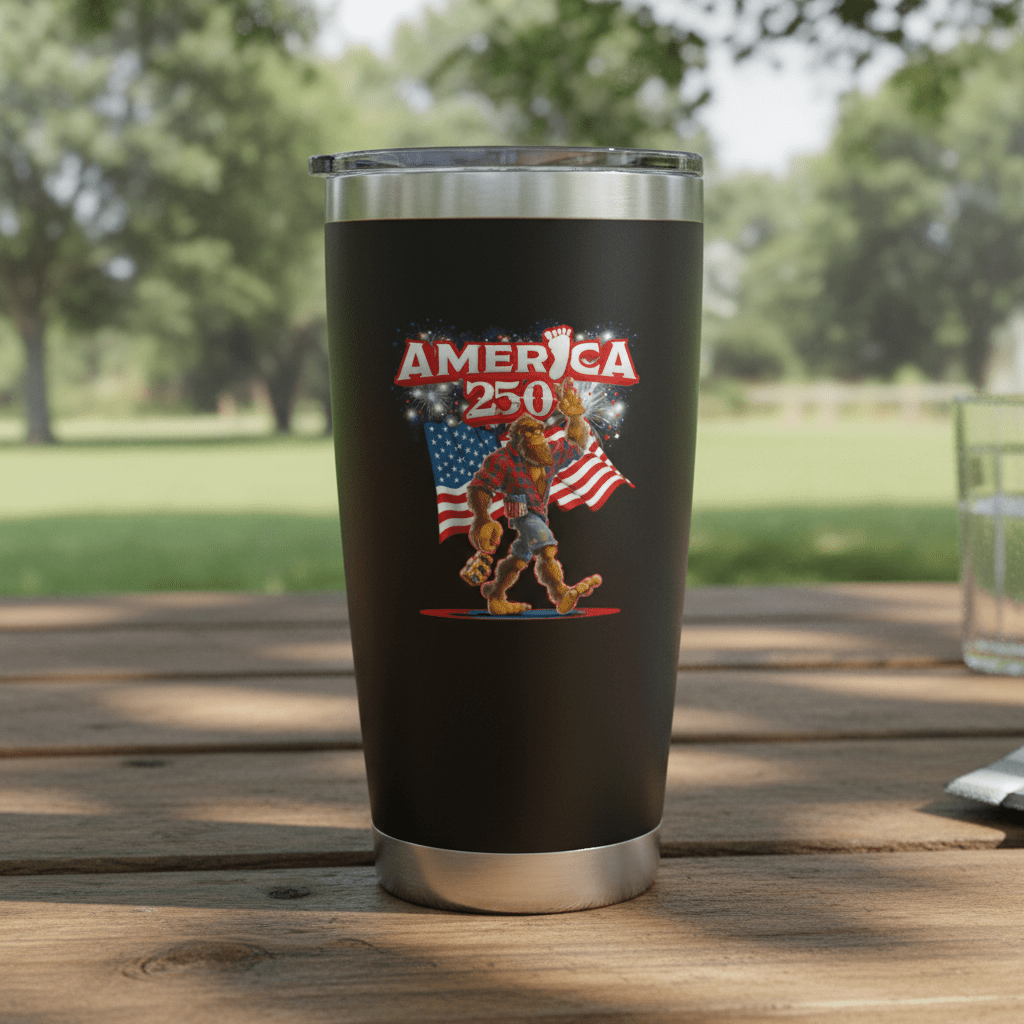 US Celebrates 250 Stainless Steel Tumbler - 20 oz BGFT BRO - US Celebrates 250