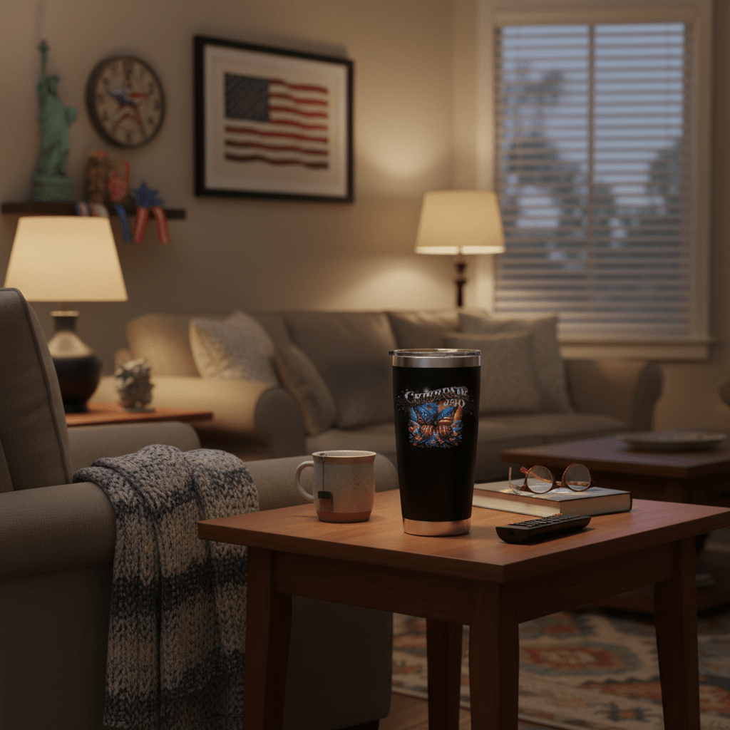 US Celebrates 250 Stainless Steel Tumbler - 20 oz BUTTERFLY - US Celebrates 250