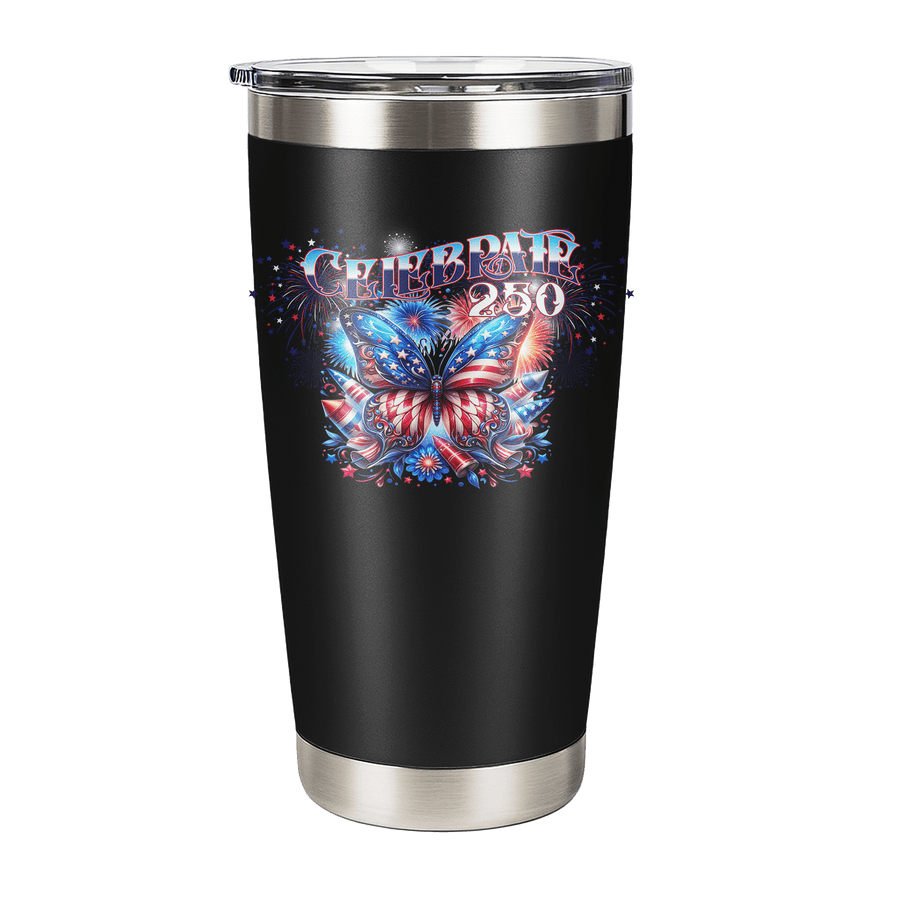 Stainless Steel Tumbler - 20 oz BUTTERFLY | US Official Gear