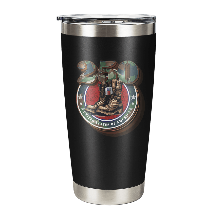 Stainless Steel Tumbler - 20 oz DT_BOOTS | US Official Gear