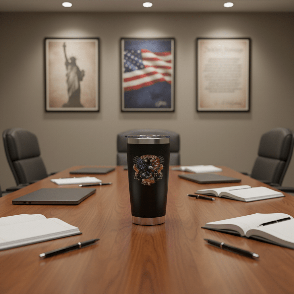 US Celebrates 250 Stainless Steel Tumbler - 20 oz EAGLE AF - US Celebrates 250