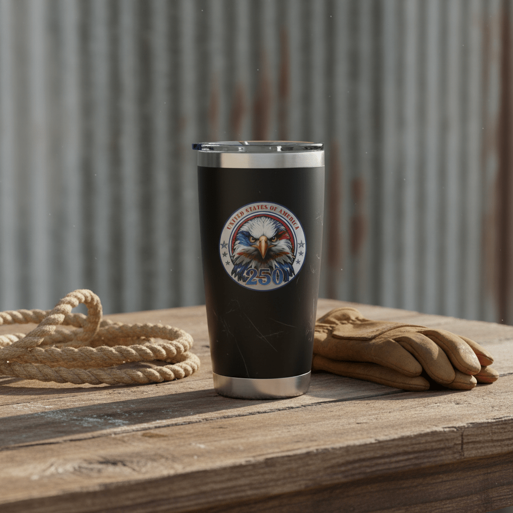Stainless Steel Tumbler - 20 oz EG CRST | US Official Gear!
