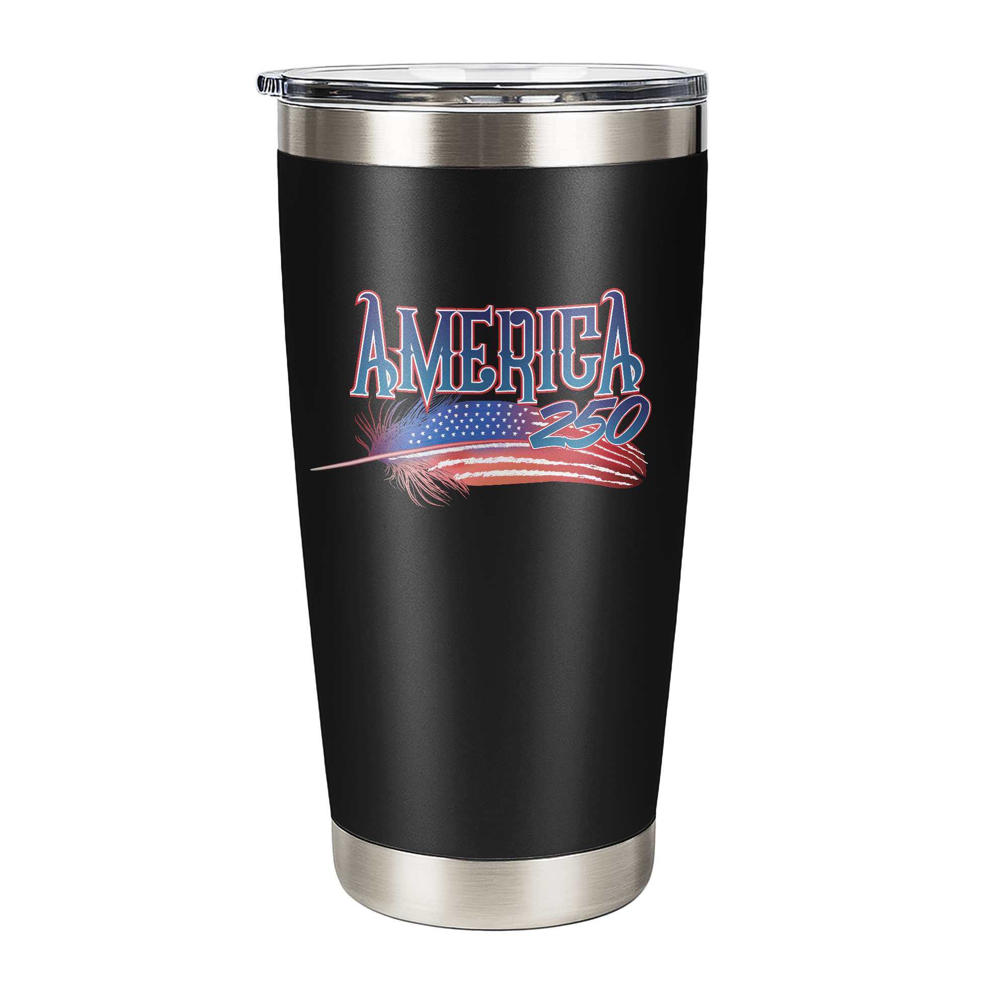 US Celebrates 250 Stainless Steel Tumbler - 20 oz FEATHER - US Celebrates 250