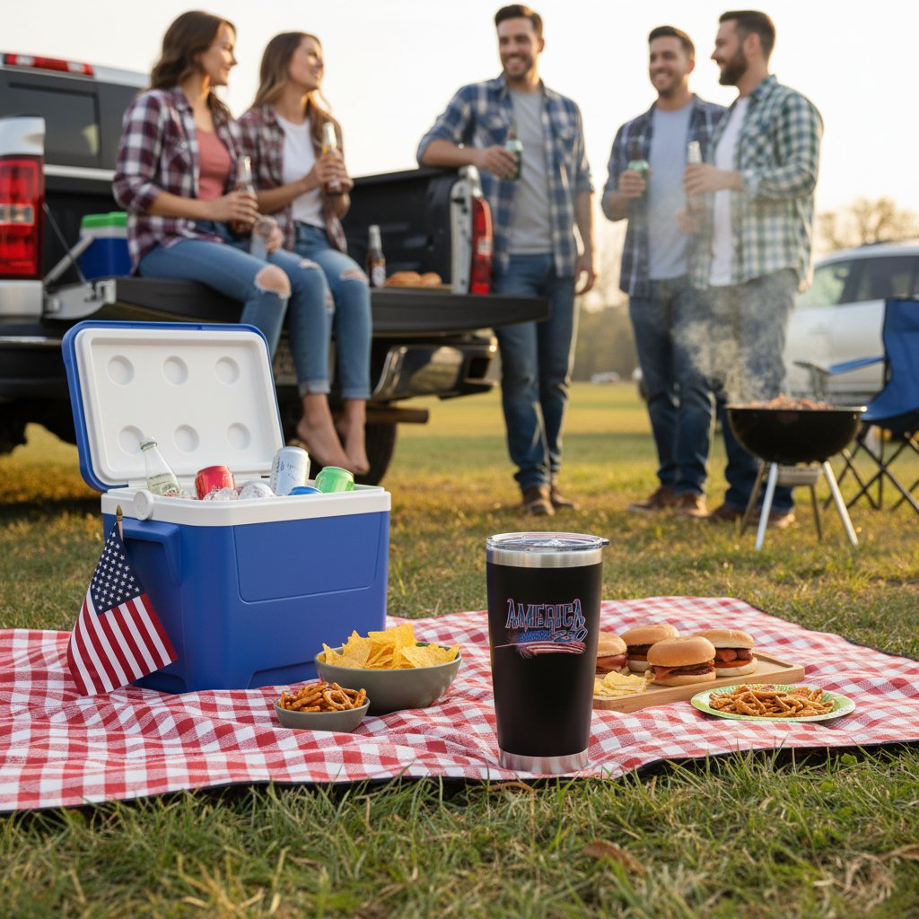 US Celebrates 250 Stainless Steel Tumbler - 20 oz FEATHER - US Celebrates 250