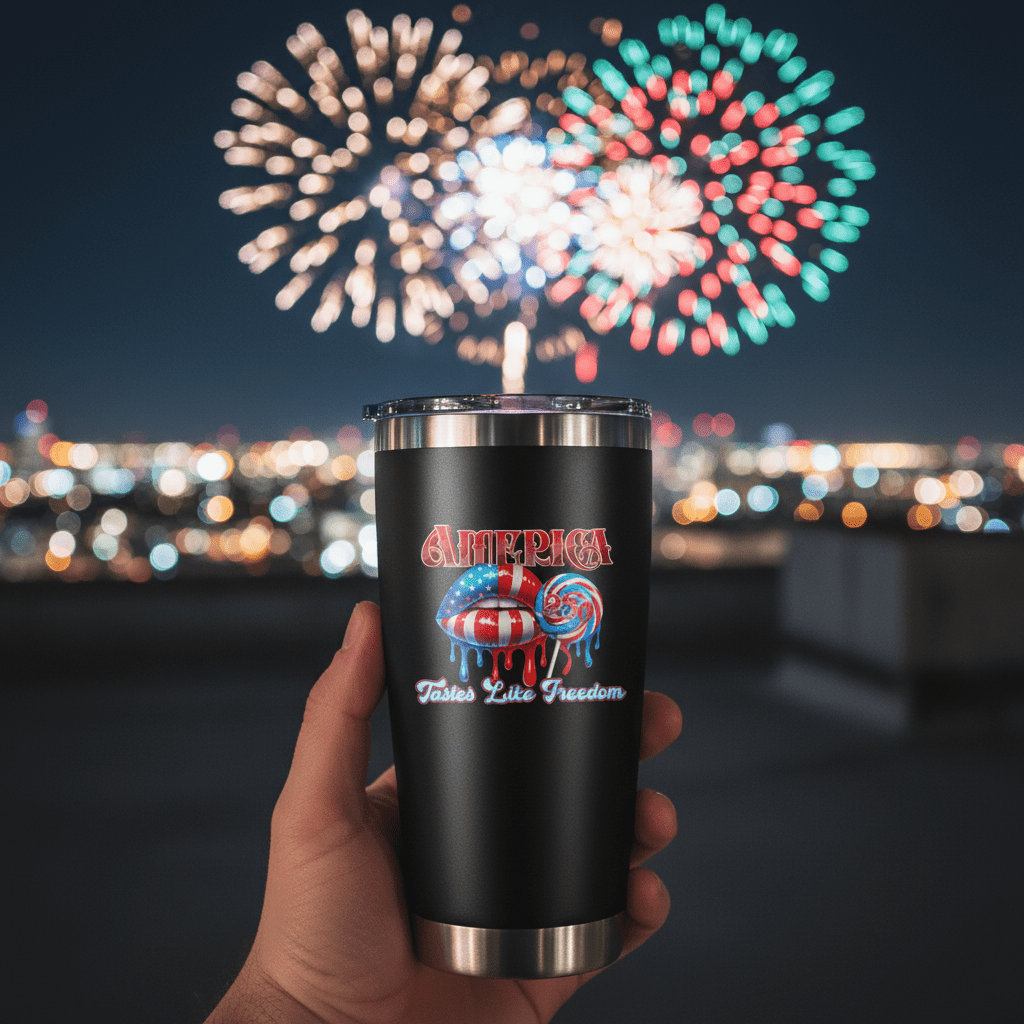 US Celebrates 250 Stainless Steel Tumbler - 20 oz FREEDOM - US Celebrates 250