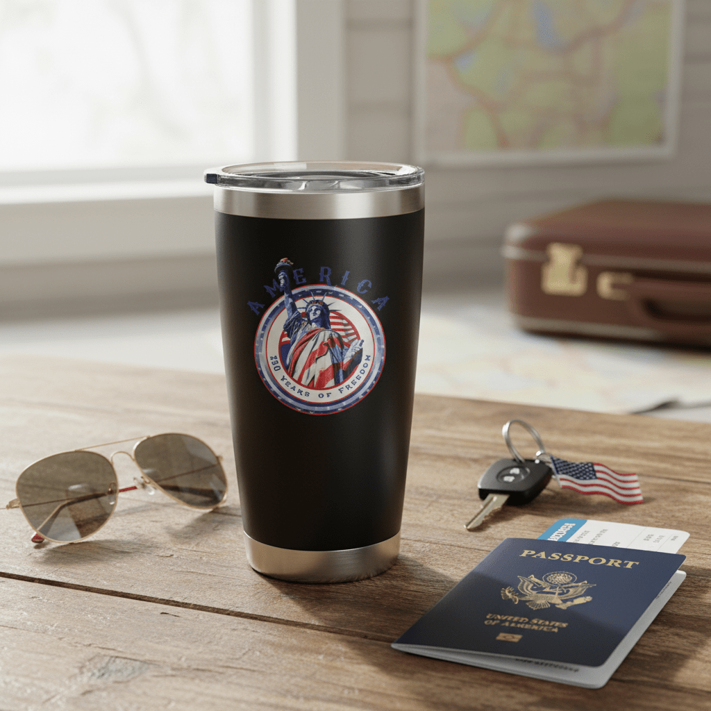 Stainless Steel Tumbler - 20 oz LBRT250 - 2 | Liberty Elite!