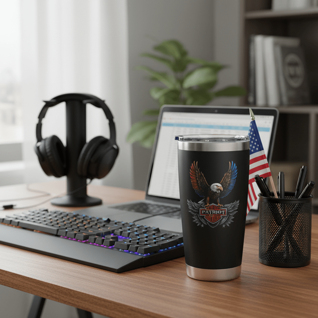 US Celebrates 250 Stainless Steel Tumbler - 20 oz PATRT EG - US Celebrates 250