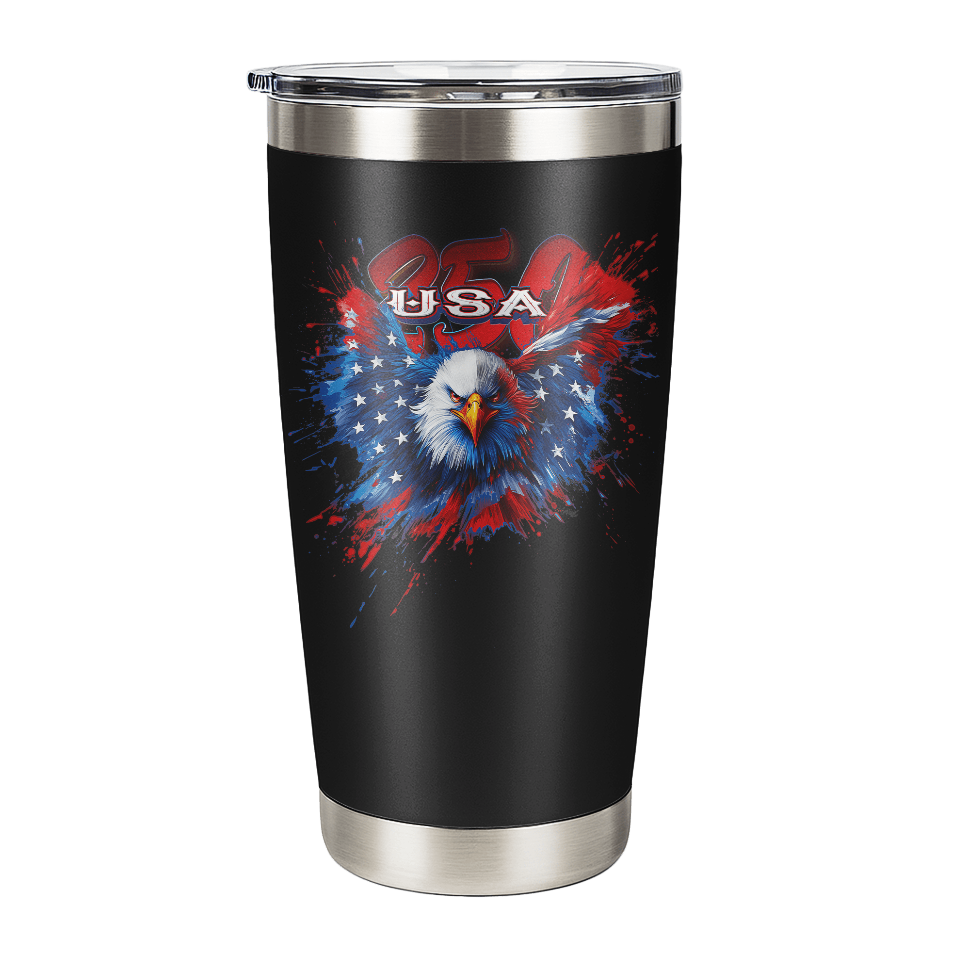 US Celebrates 250 Stainless Steel Tumbler - 20 oz WTP EAGLE - US Celebrates 250